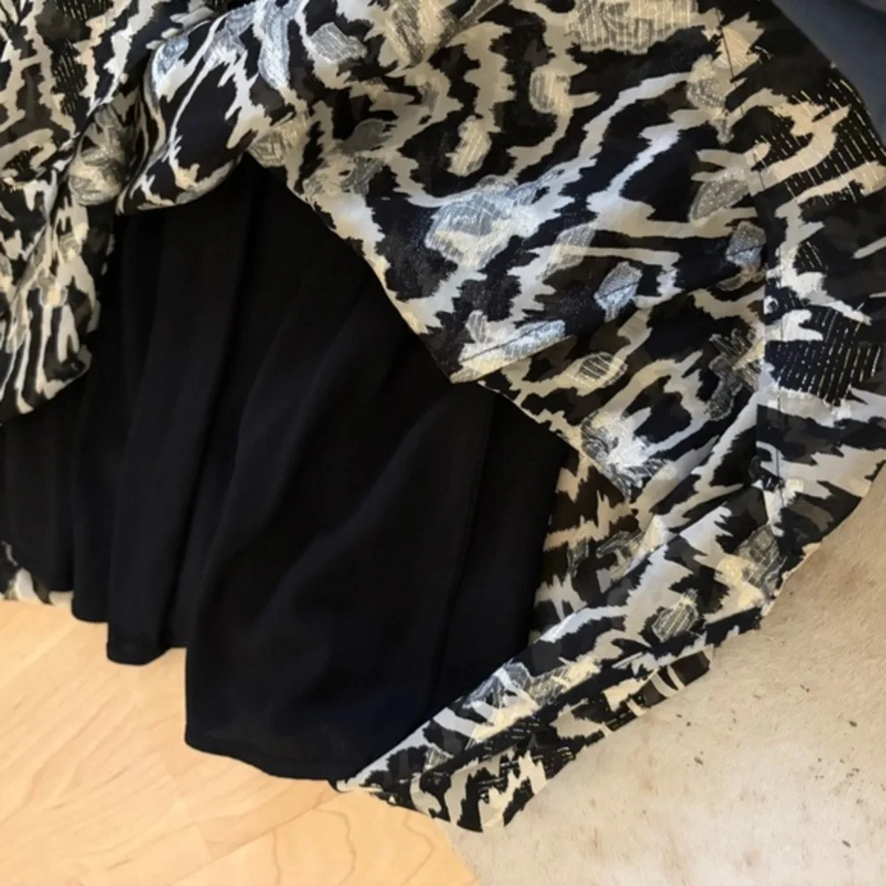 BA&SH‎ Adore Black Textured Midi Dress Size XS